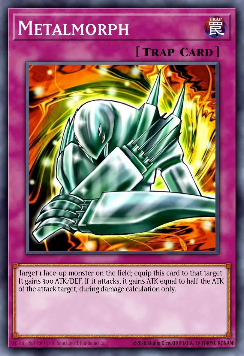 Metalmorph · Yu-Gi-Oh! Forbidden Memories promotional cards 68540059/3