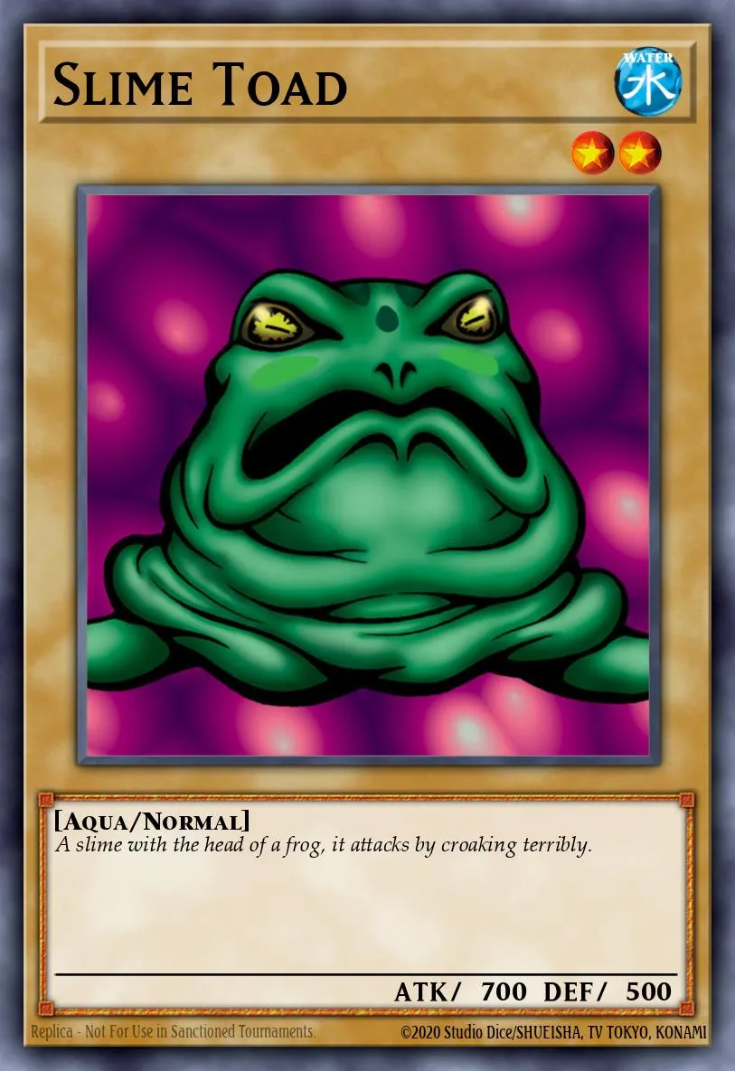 Slime Toad · McDonald's Promotional Cards 68638985/15