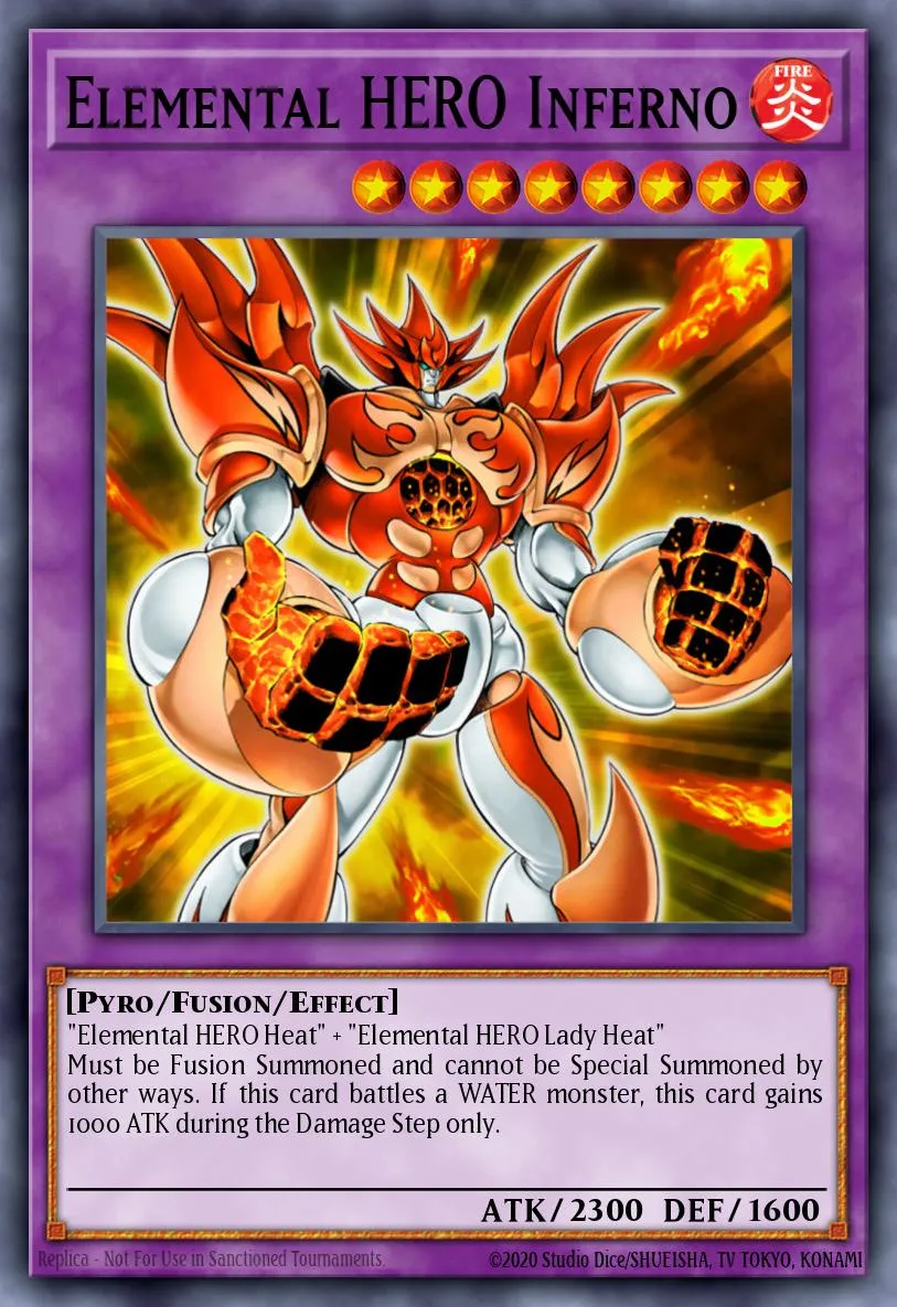 Elemental HERO Inferno · Premium Pack 2 (TCG) 68745629/20