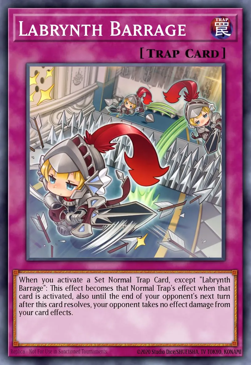 Labrynth Barrage · Tactical Masters 68779682/60