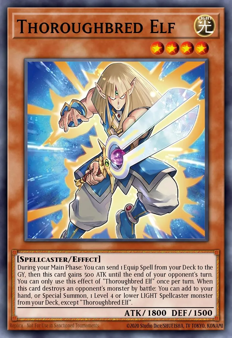 Thoroughbred Elf · Yu-Gi-Oh (No Set) 68798161