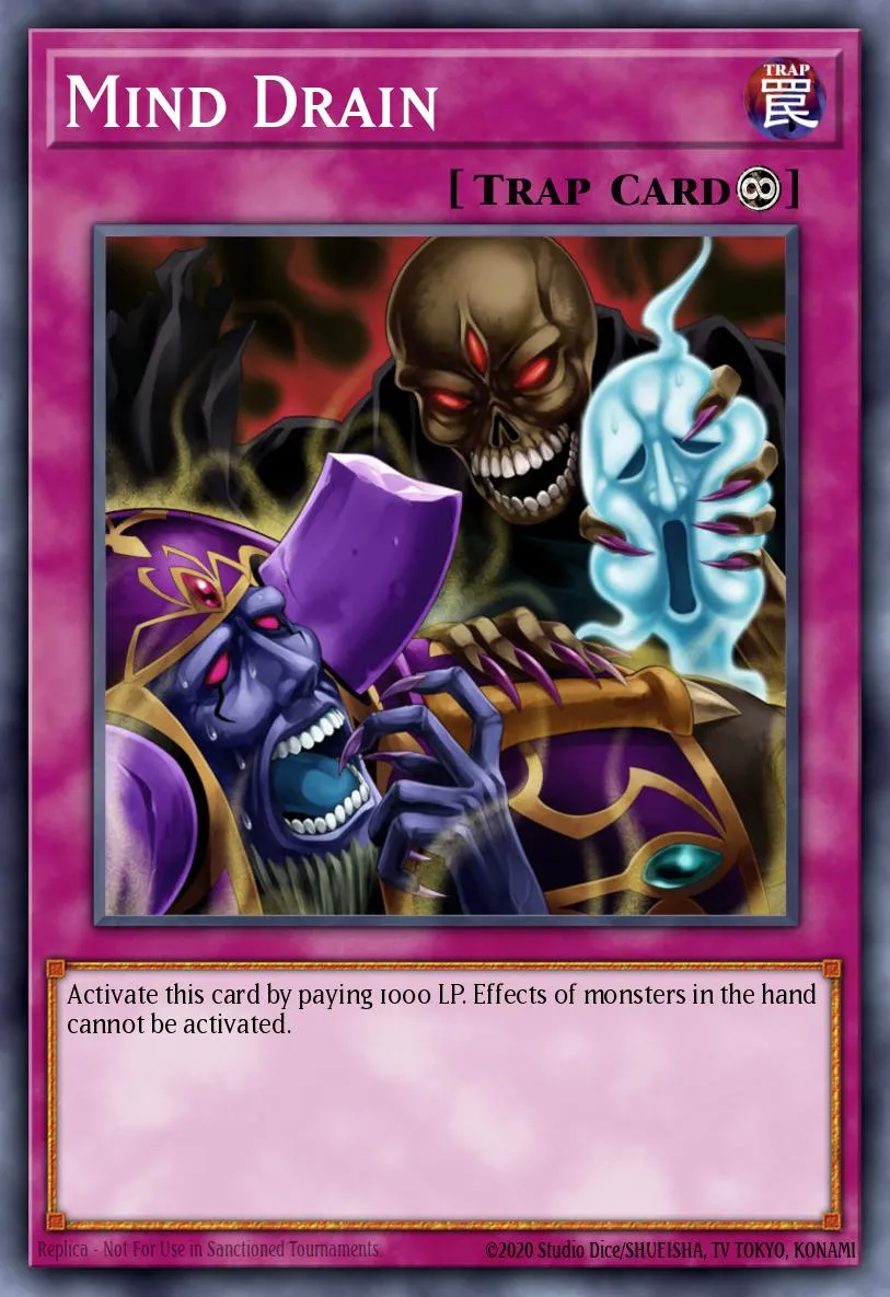 Mind Drain · Lord of the Tachyon Galaxy Sneak Peek Participation Card 68937720/1