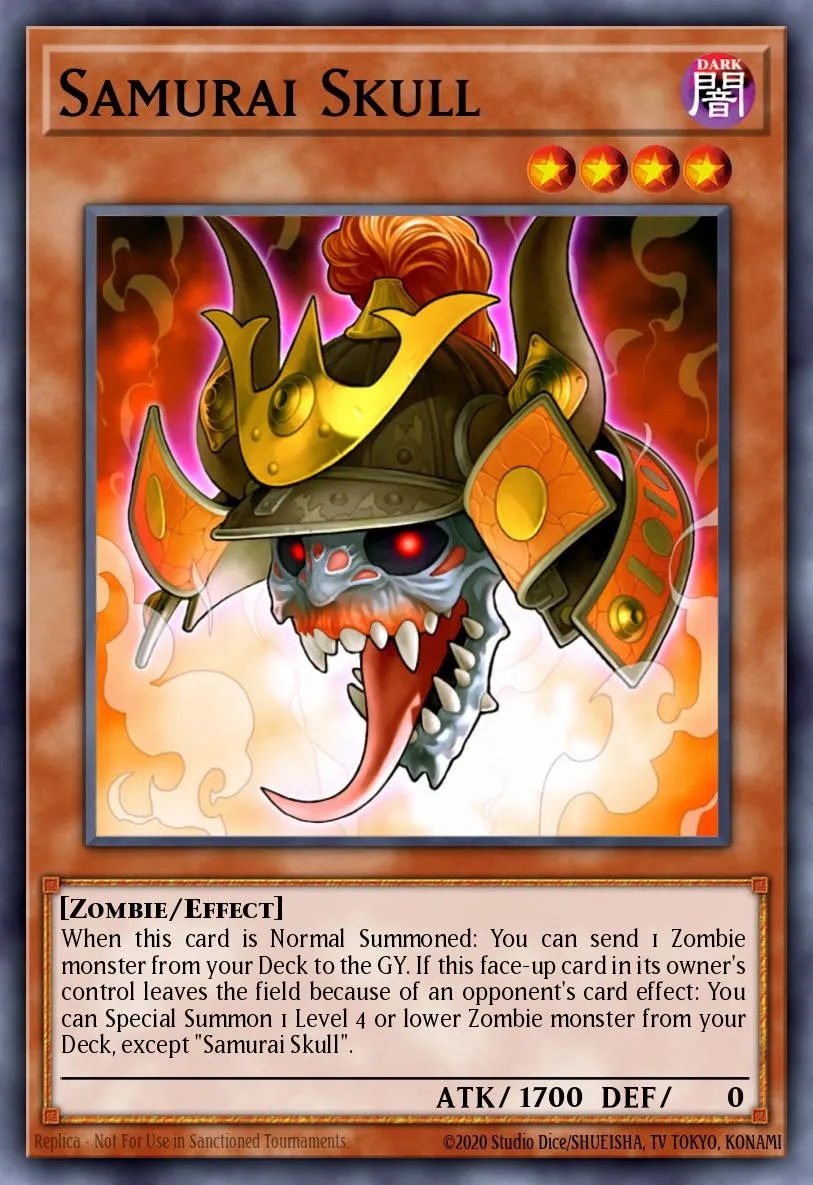 Samurai Skull · Code of the Duelist Special Edition 68989981/4