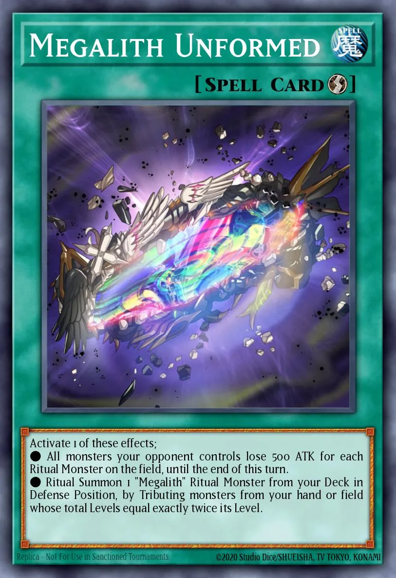 Megalith Unformed · Eternity Code Premiere! promotional card 69003792/1