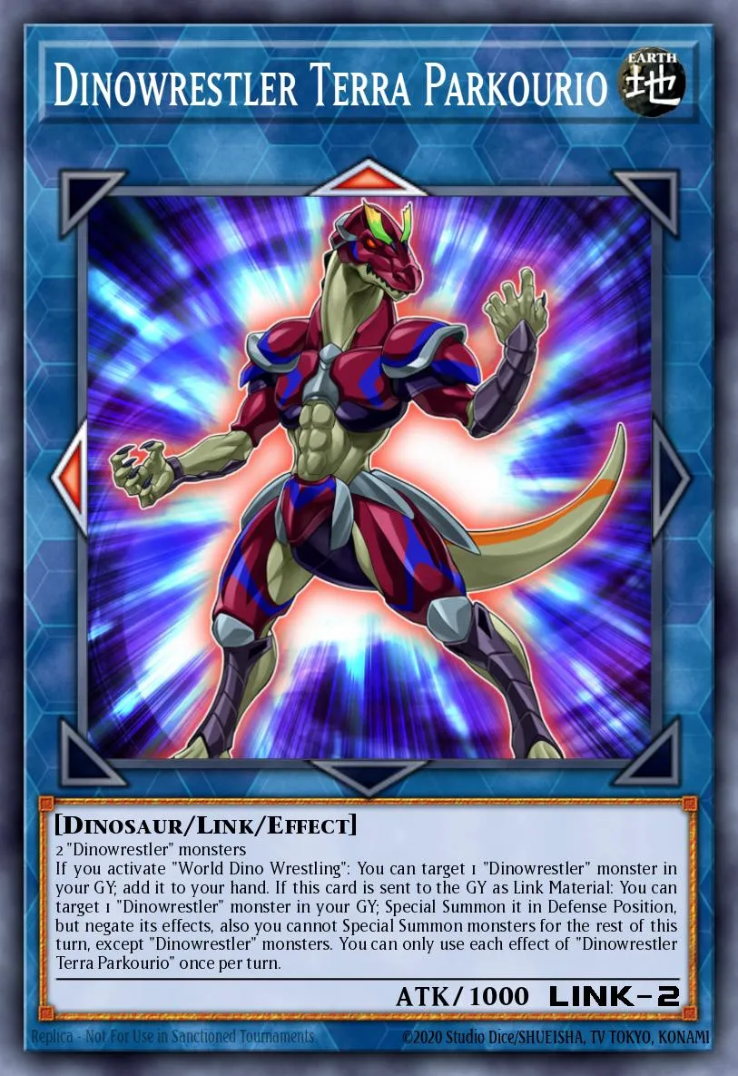 Dinowrestler Terra Parkourio · Dark Neostorm Special Edition 69121954/4