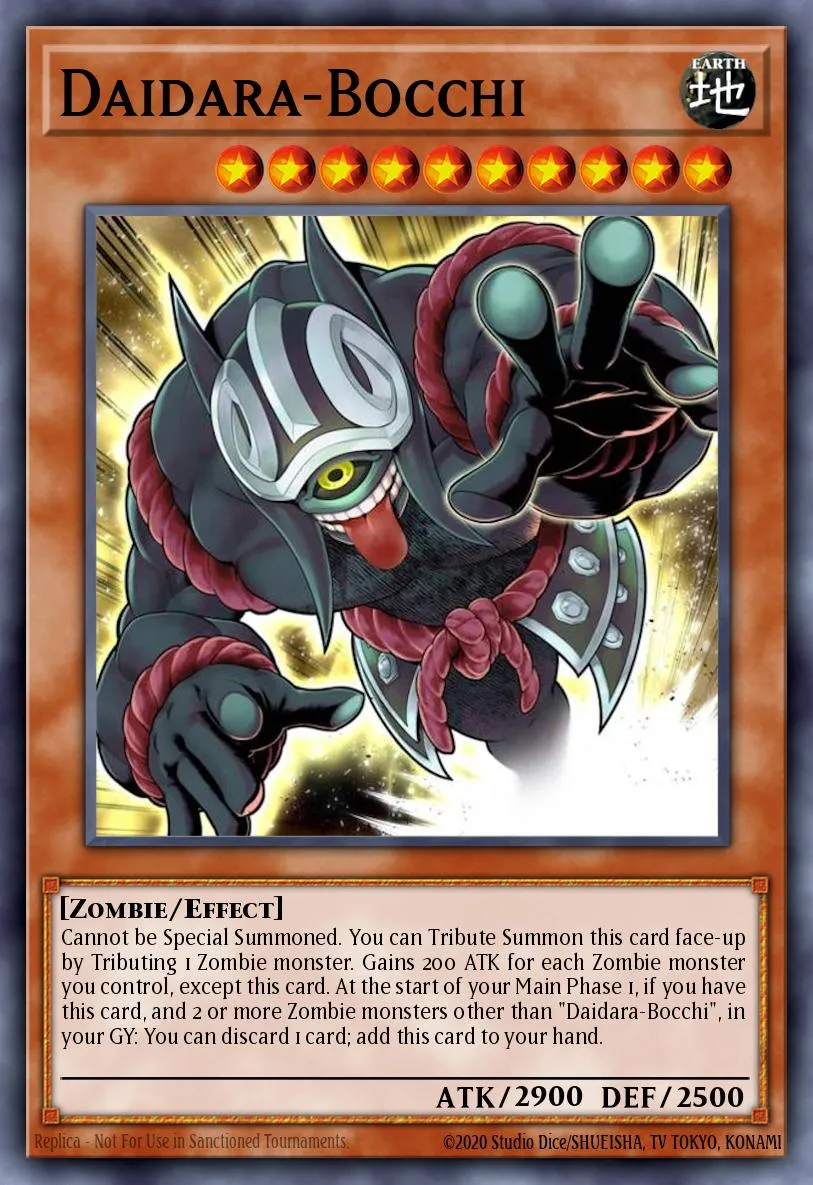 Daidara-Bocchi · Duelist Nexus 69133798/99