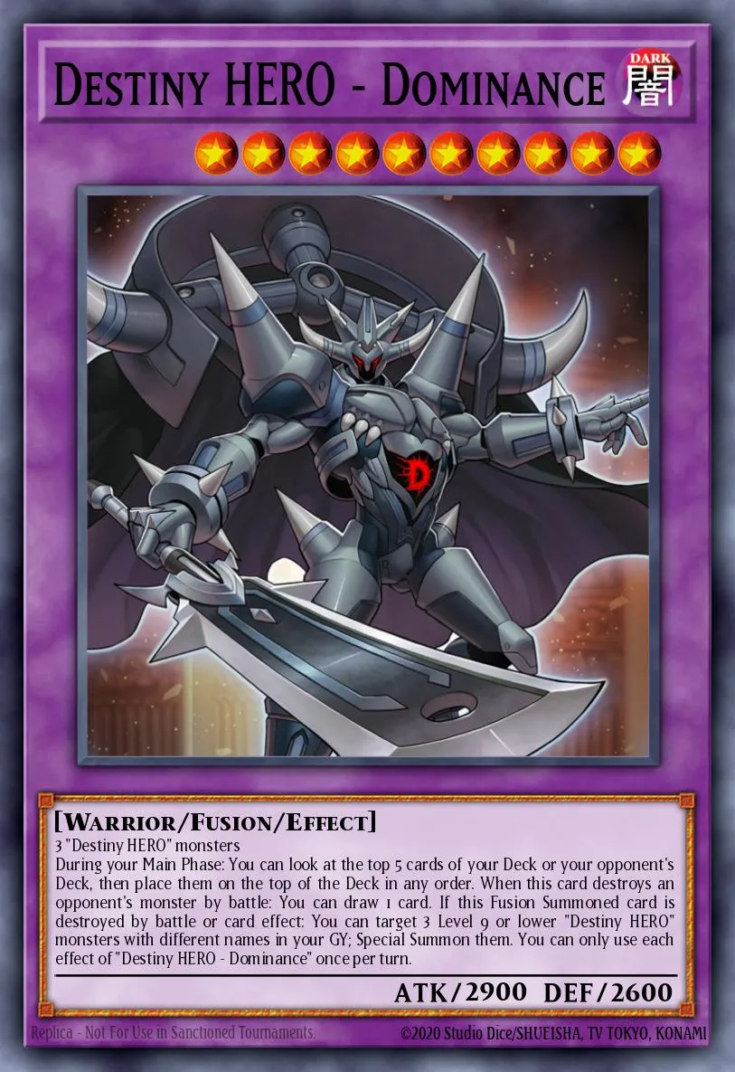 Destiny HERO - Dominance · Dark Neostorm Special Edition 69394324/4