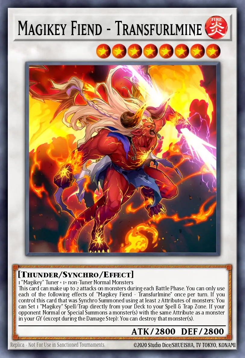 Magikey Fiend - Transfurlmine · Burst of Destiny 69522668/101