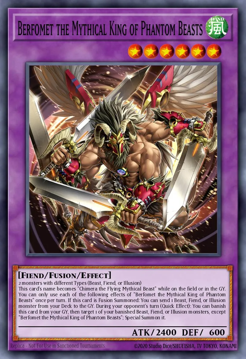 Berfomet the Mythical King of Phantom Beasts · Age of Overlord 69601012/101