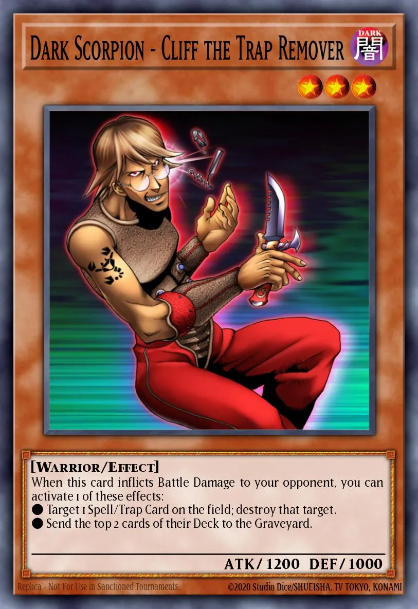 Dark Scorpion - Cliff the Trap Remover · Magician's Force 6967870/108
