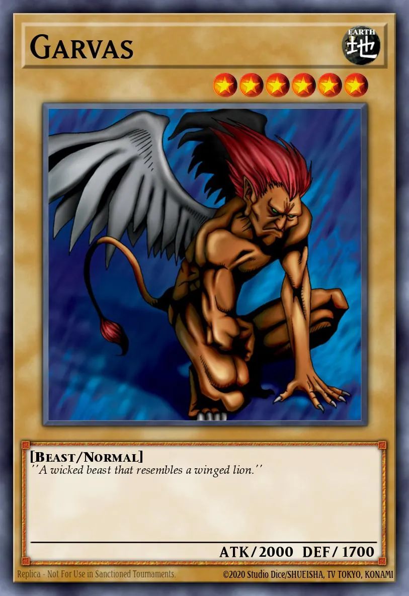 Garvas · Yu-Gi-Oh (No Set) 69780745