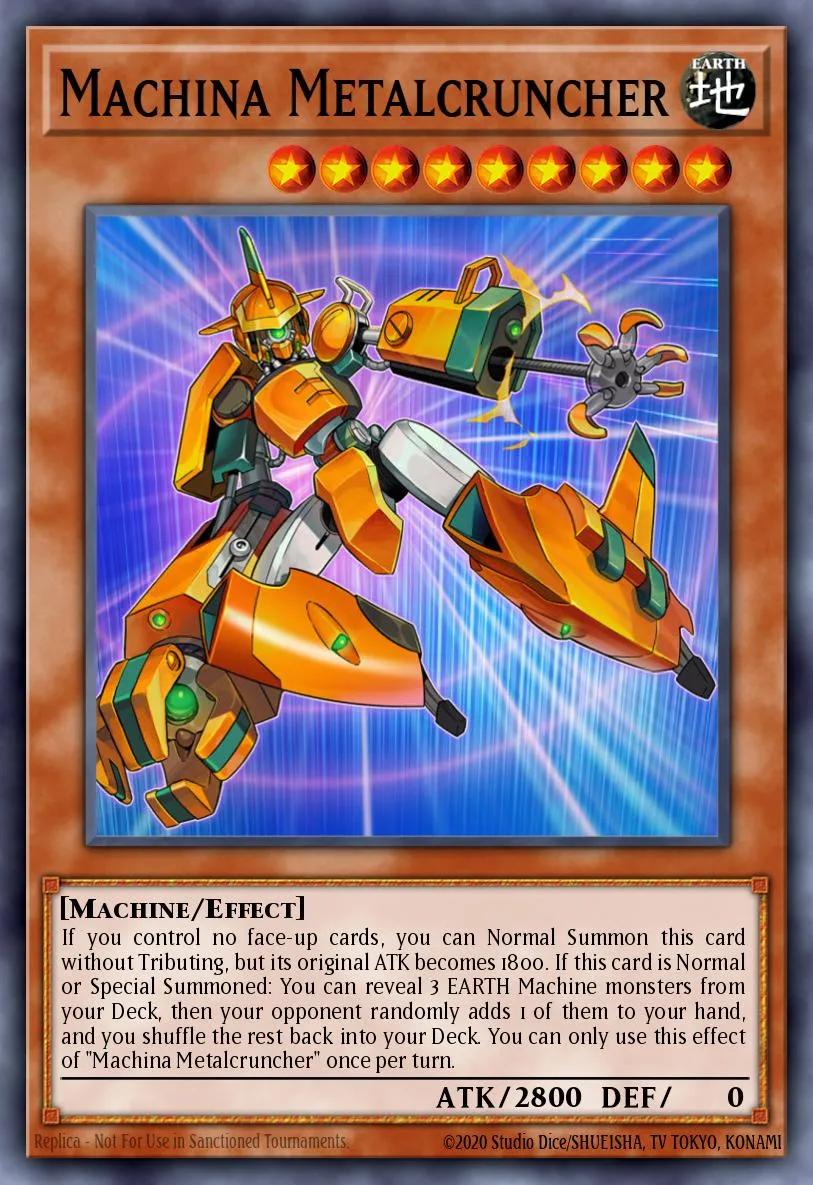 Machina Metalcruncher · Eternity Code Premiere! promotional card 69838761/1