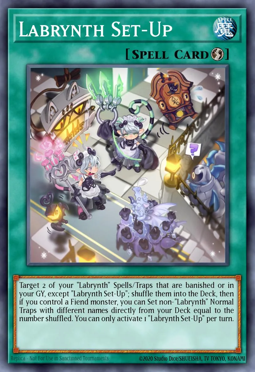 Labrynth Set-Up · Tactical Masters 69895264/60