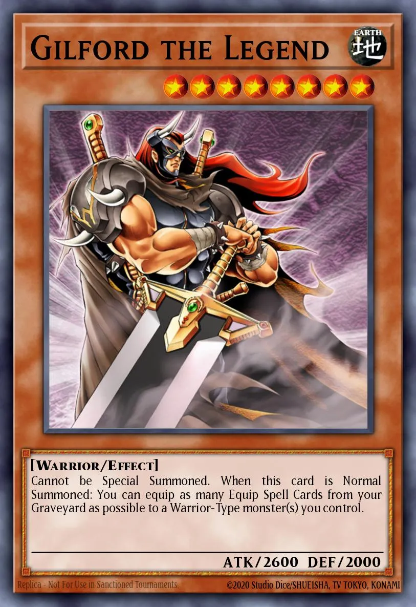 Gilford the Legend · Structure Deck: Warrior's Triumph 69933858/36