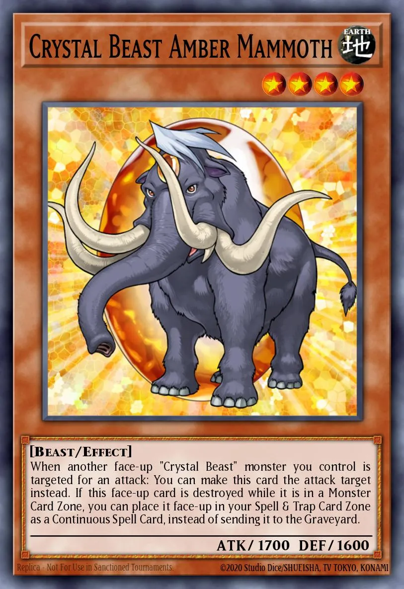 Crystal Beast Amber Mammoth · Force of the Breaker: Special Edition 69937550/2