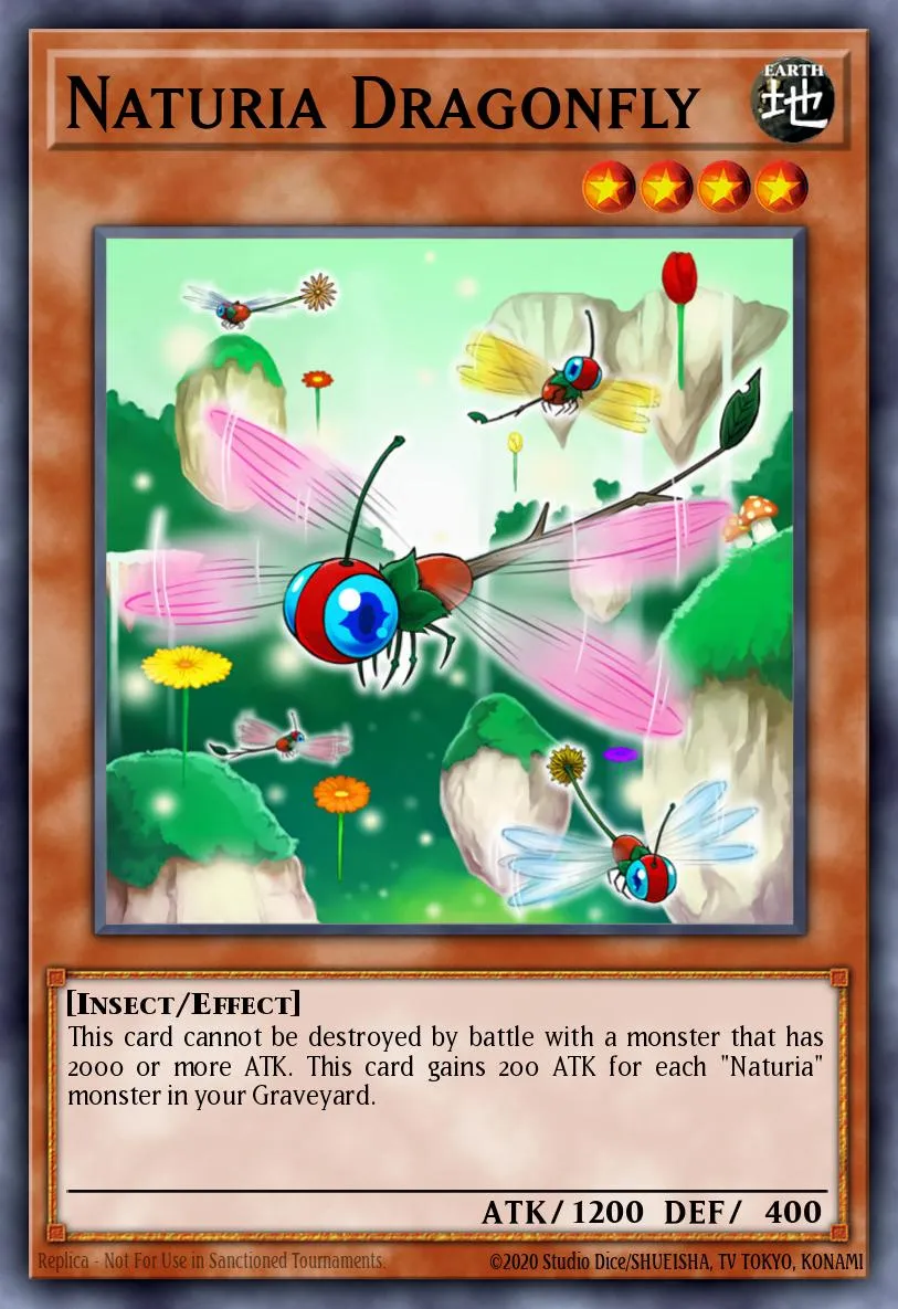Naturia Dragonfly · Duel Terminal 3 70083723/100