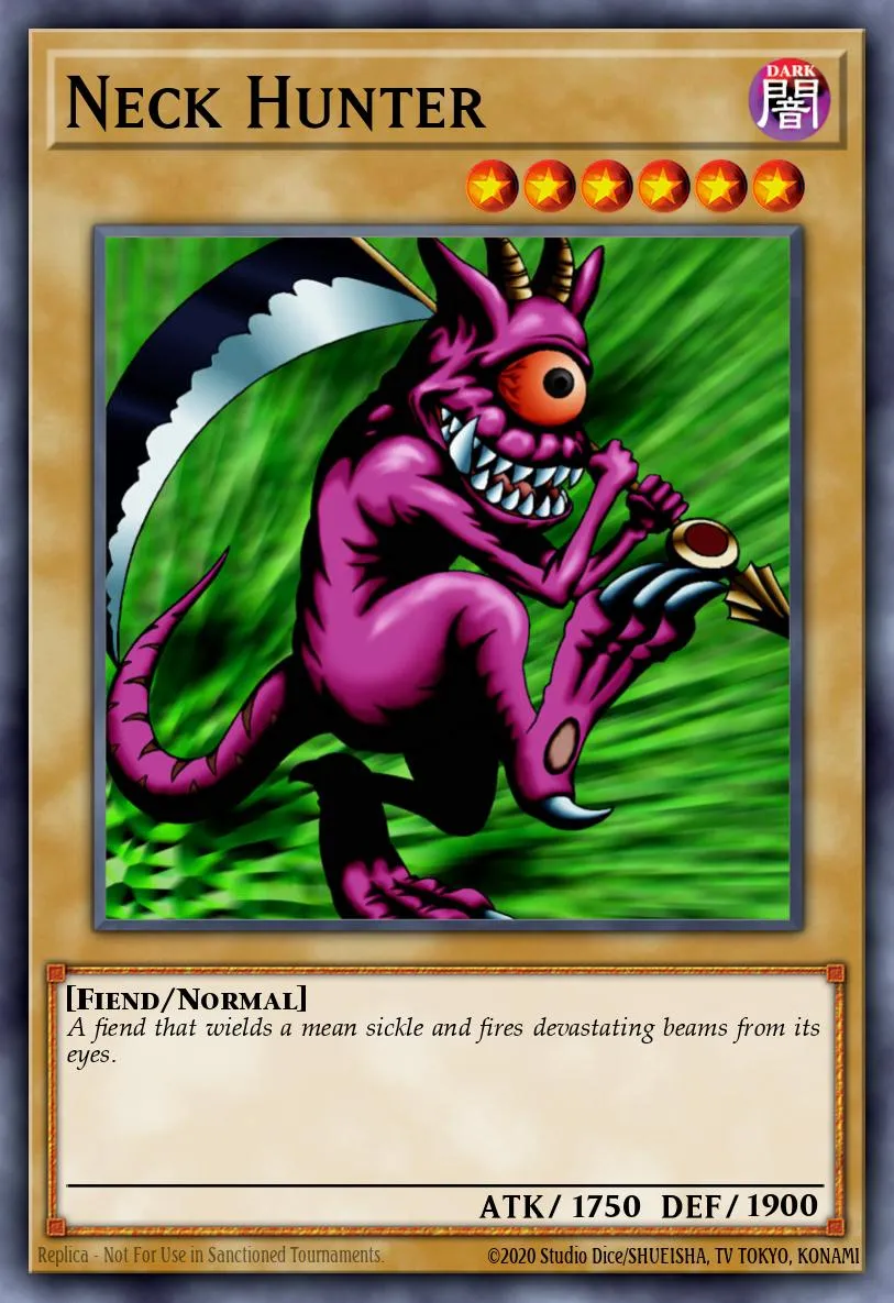 Neck Hunter · Speed Duel Starter Decks: Twisted Nightmares 70084224/66