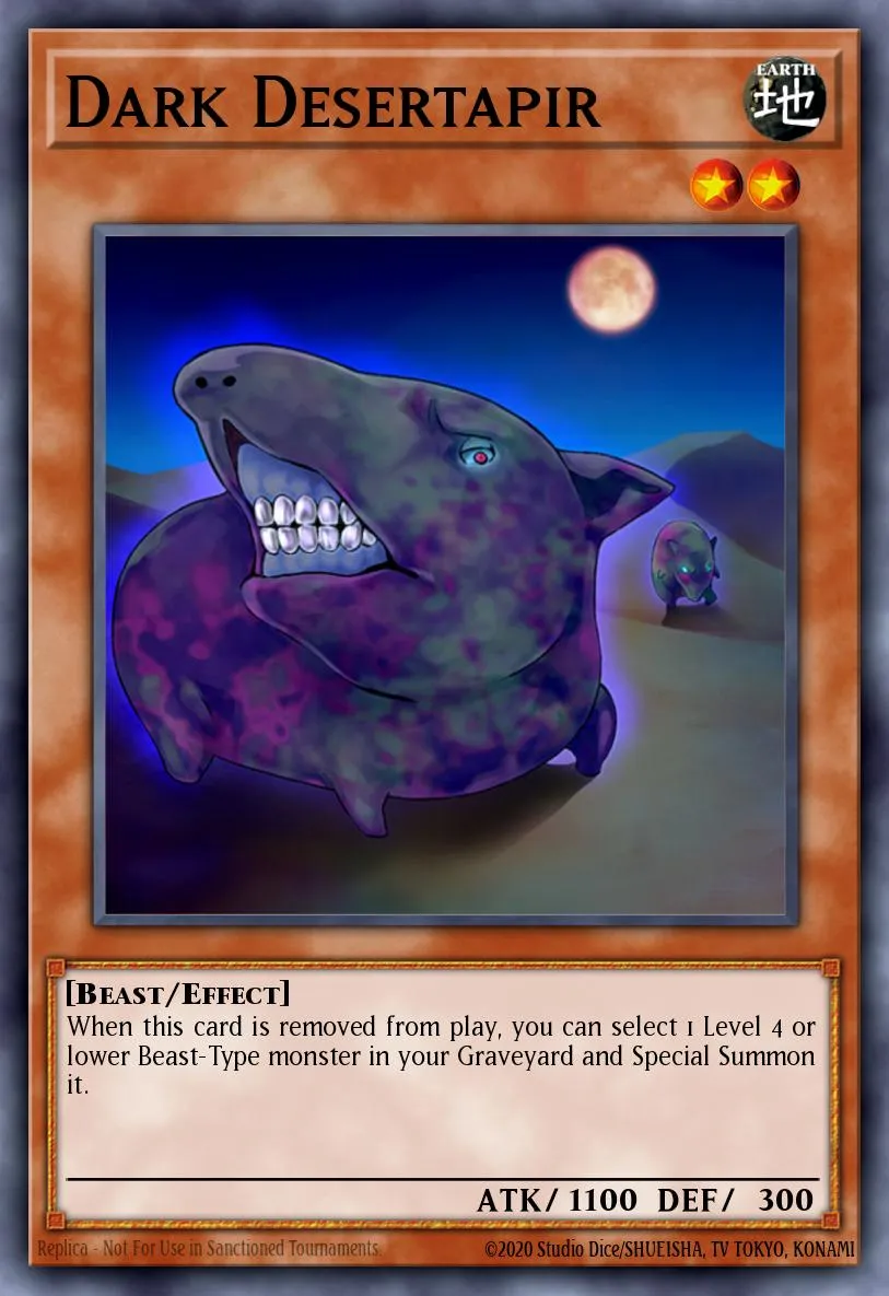 Dark Desertapir · Duelist Revolution: Special Edition 70187958/2