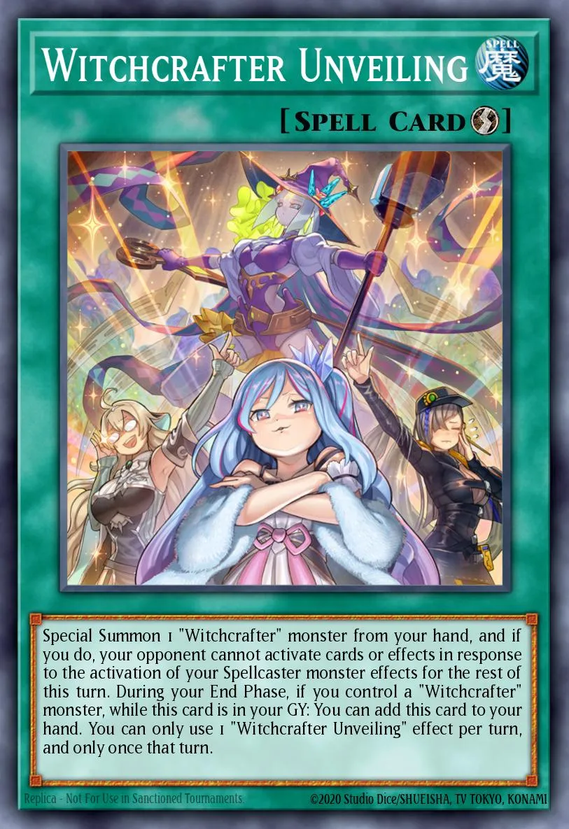 Witchcrafter Unveiling · Eternity Code Premiere! promotional card 70226289/1