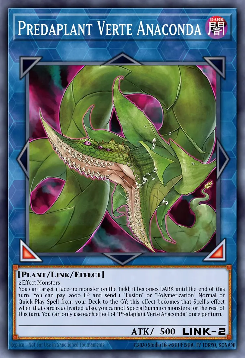 Predaplant Verte Anaconda · Duel Overload 70369116/100
