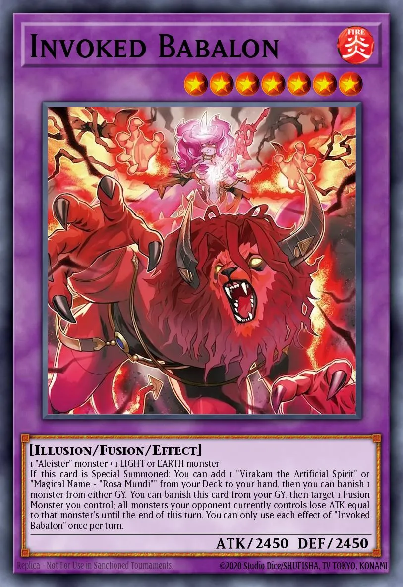 Invoked Babalon · Yu-Gi-Oh (No Set) 70383419