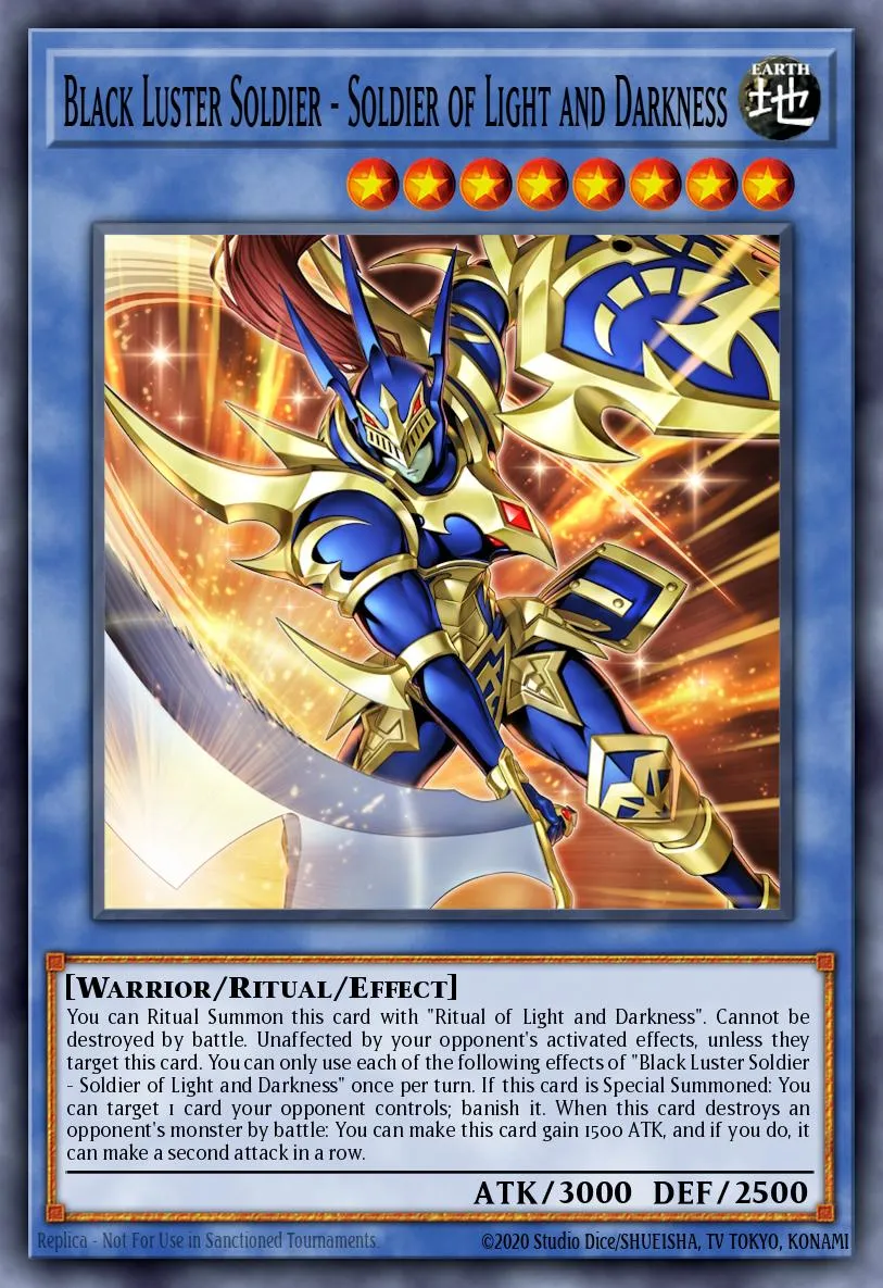 Black Luster Soldier - Soldier of Light and Darkness · Yu-Gi-Oh (No Set) 70405001