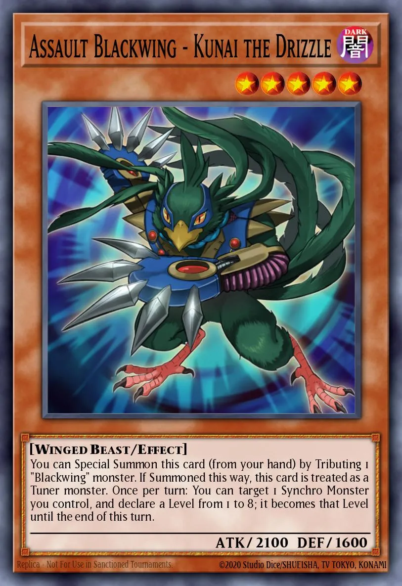 Assault Blackwing - Kunai the Drizzle · Dimension of Chaos: Special Edition 70456282/4