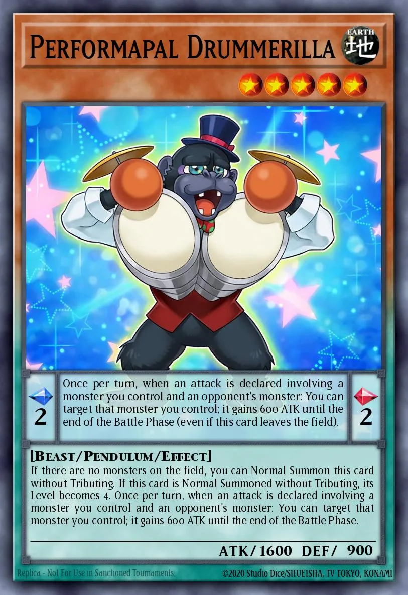 Performapal Drummerilla · Clash of Rebellions: Special Edition 70479321/4