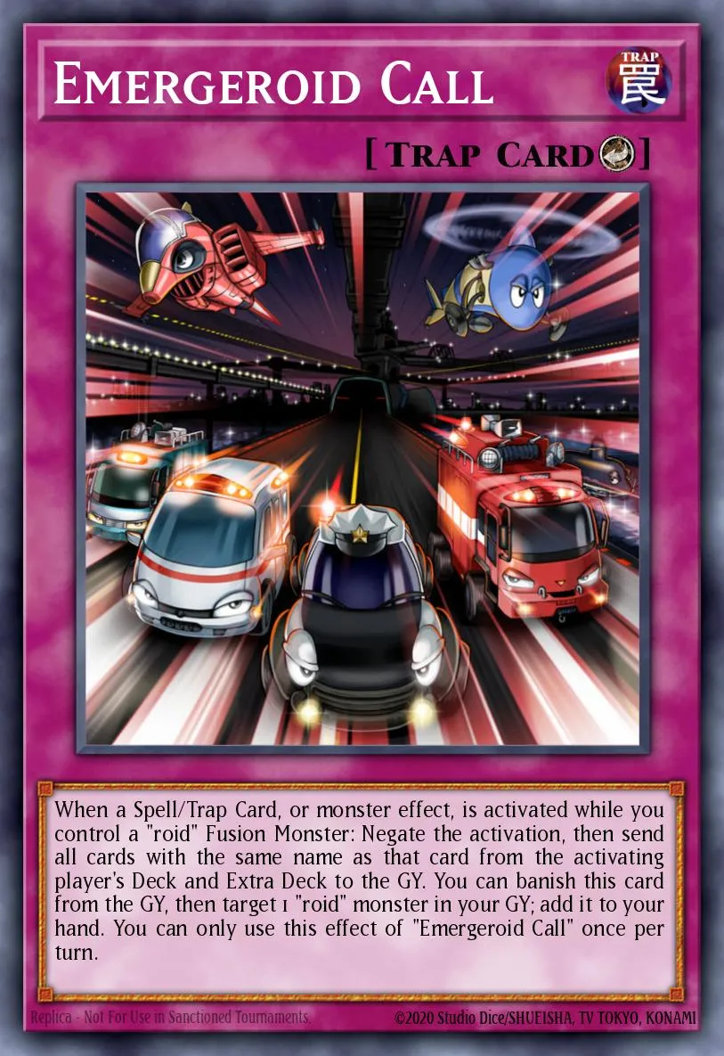 Emergeroid Call · Legendary Duelists 70628672/52
