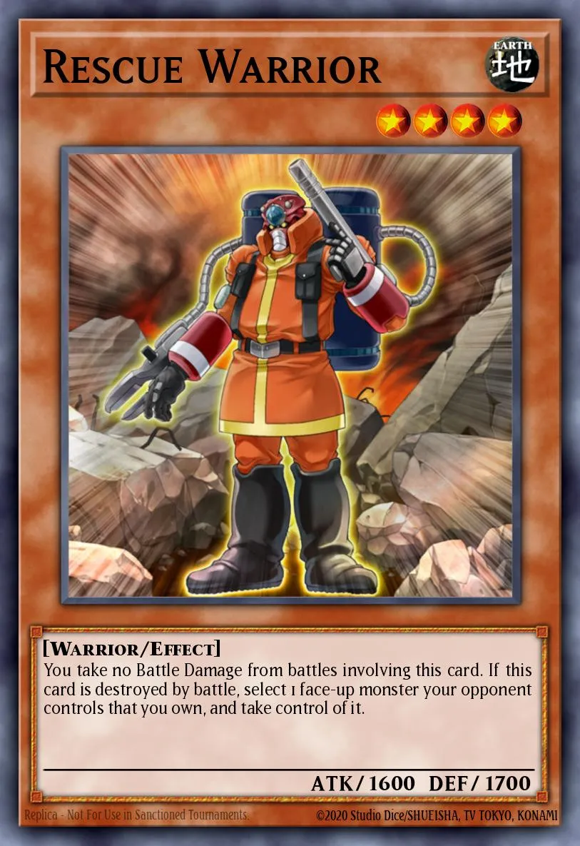 Rescue Warrior · Starstrike Blast Sneak Peek Participation Card 70630741/1