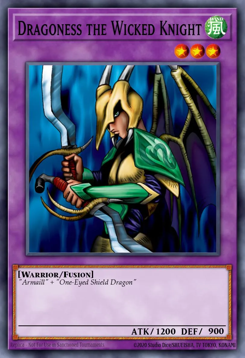 Dragoness the Wicked Knight · Legend of Blue Eyes White Dragon (25th Anniversary Edition) 70681994/14