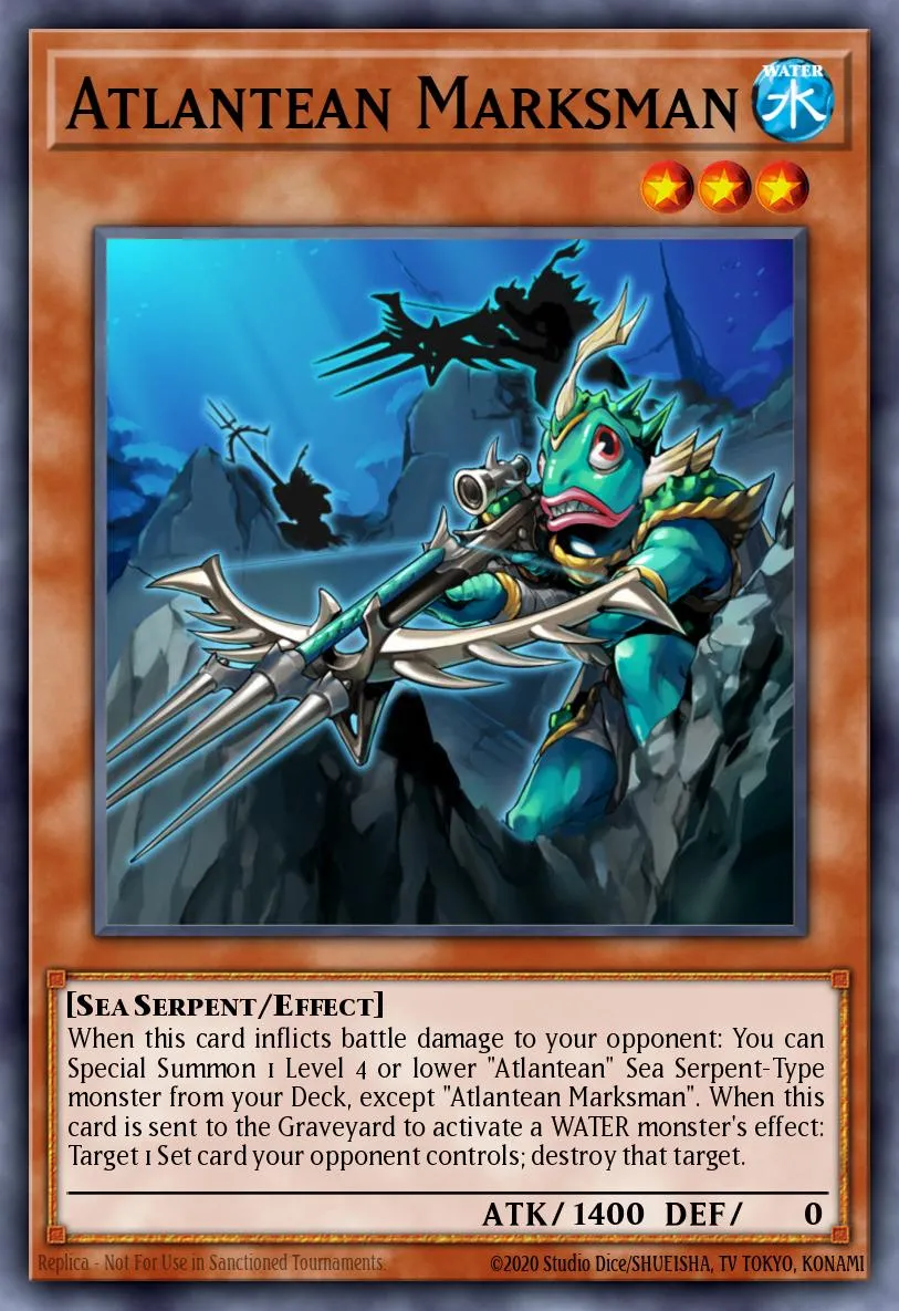 Atlantean Marksman · Realm of the Sea Emperor Structure Deck 706925/39