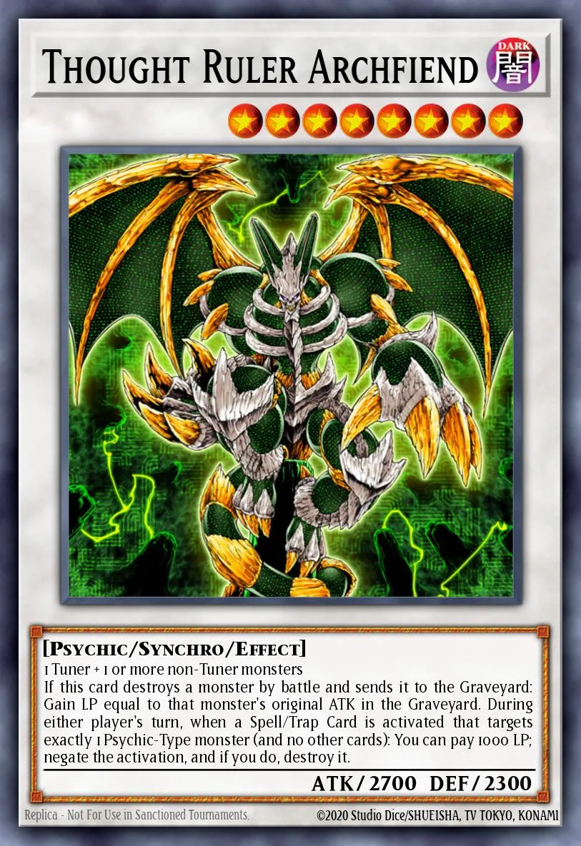Thought Ruler Archfiend · The Duelist Genesis: Special Edition 70780151/2
