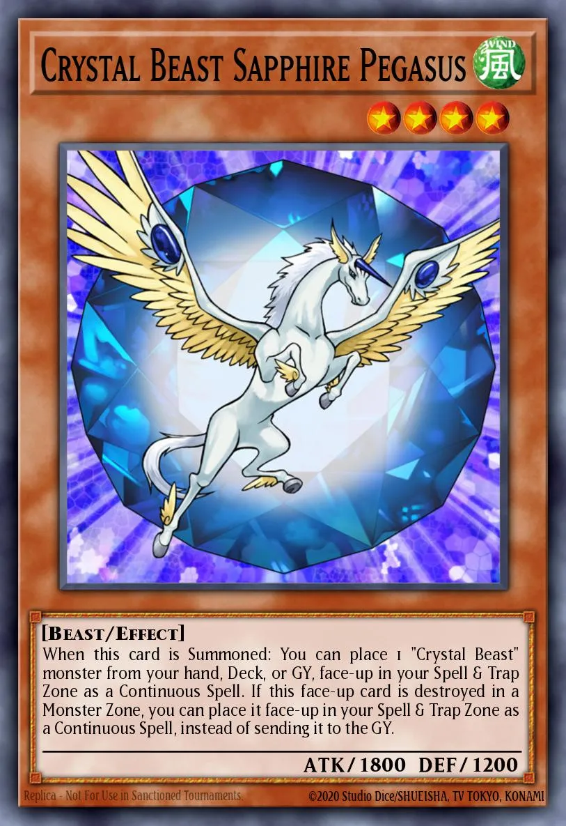 Crystal Beast Sapphire Pegasus · Force of the Breaker: Special Edition 7093411/2