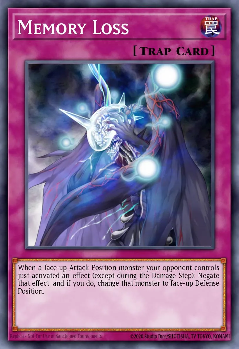Memory Loss · Lord of the Tachyon Galaxy Sneak Peek Participation Card 71098407/1