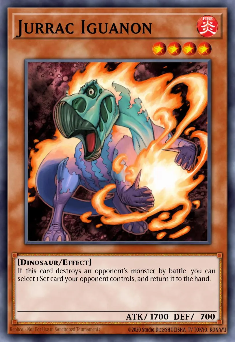 Jurrac Iguanon · Duel Terminal 3 71106375/100