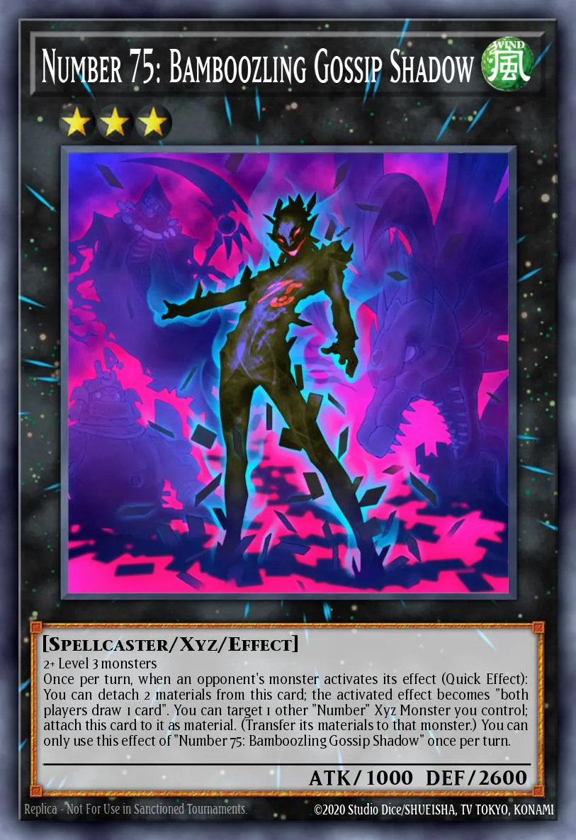 Number 75: Bamboozling Gossip Shadow · Battles of Legend: Relentless Revenge 71166481/105