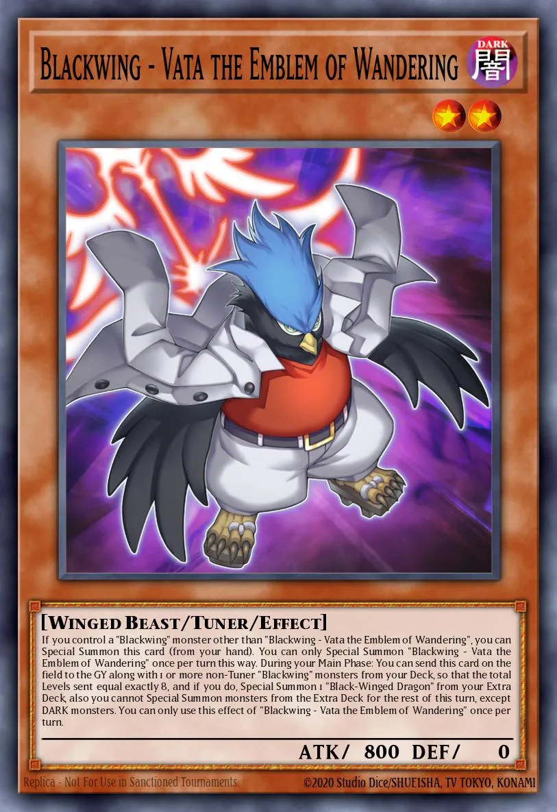 Blackwing - Vata the Emblem of Wandering · Darkwing Blast 71187462/101