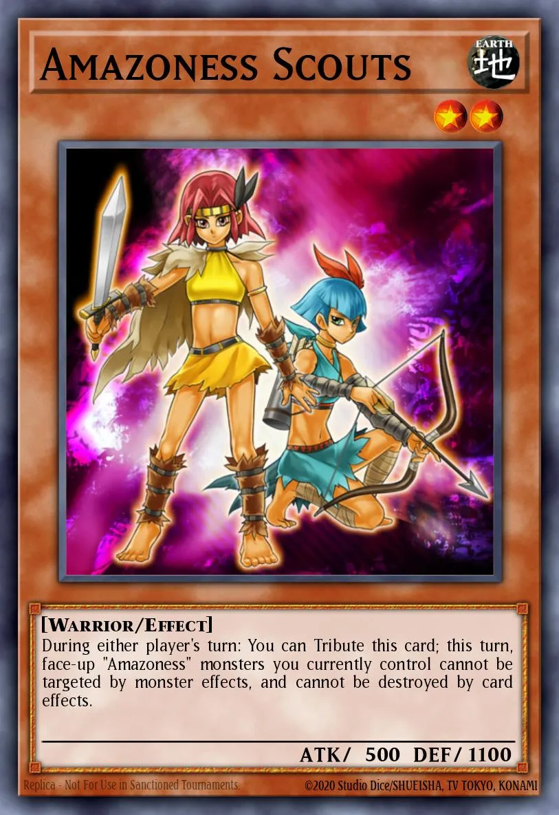 Amazoness Scouts · Duelist Revolution: Special Edition 71209500/2
