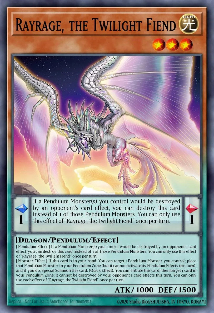 Rayrage, the Twilight Fiend · Yu-Gi-Oh (No Set) 71222649