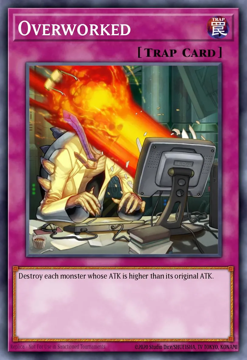 Overworked · The Duelist Genesis: Special Edition 71272951/2
