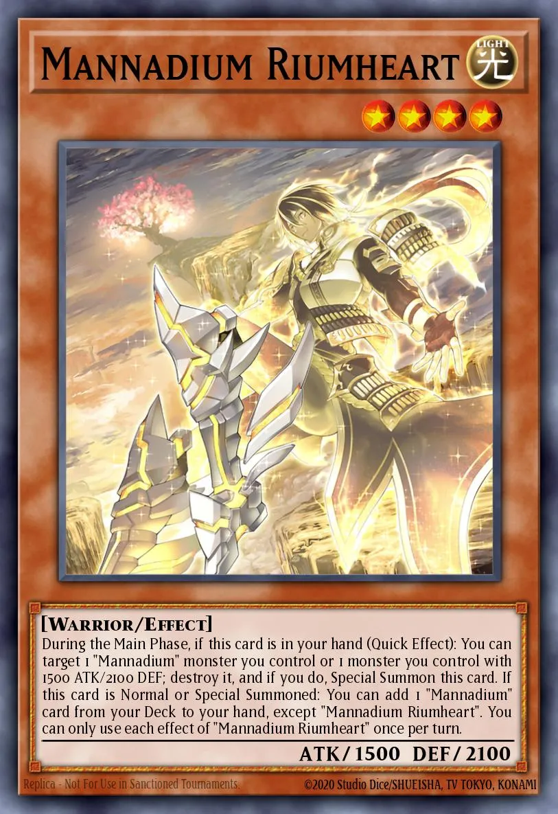 Mannadium Riumheart · Cyberstorm Access 71277255/101