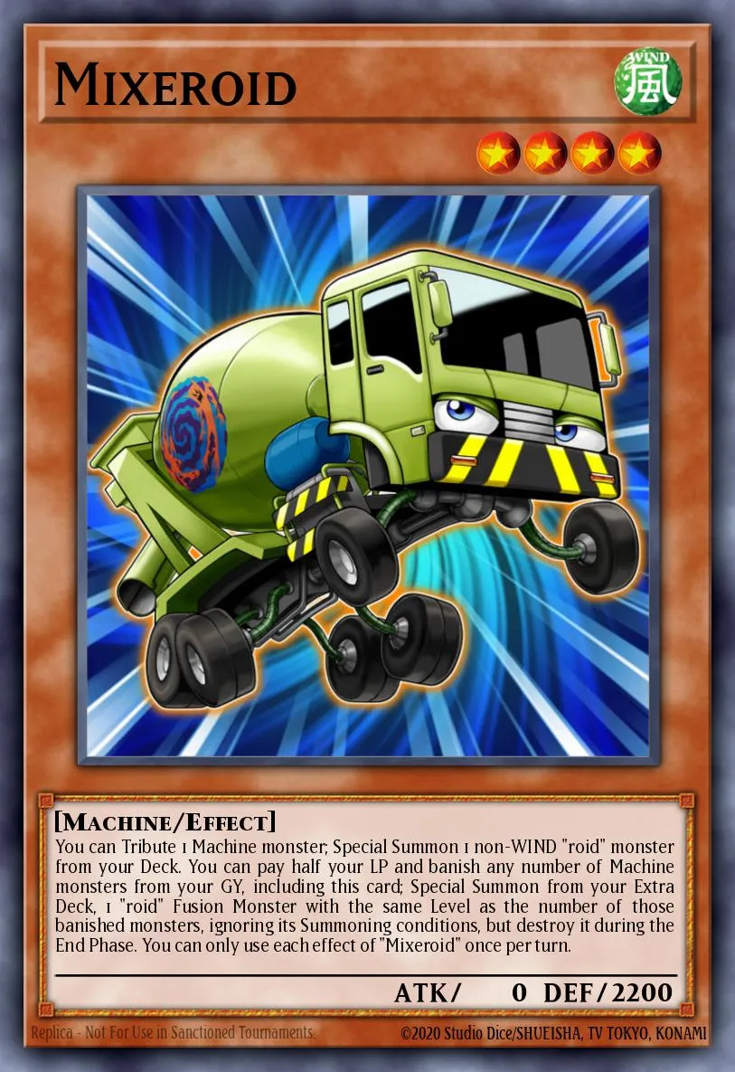 Mixeroid · Legendary Duelists 71340250/52