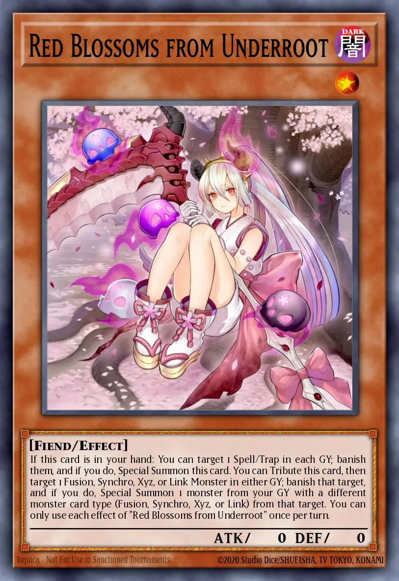Red Blossoms from Underroot · Duel Devastator 71521025/56