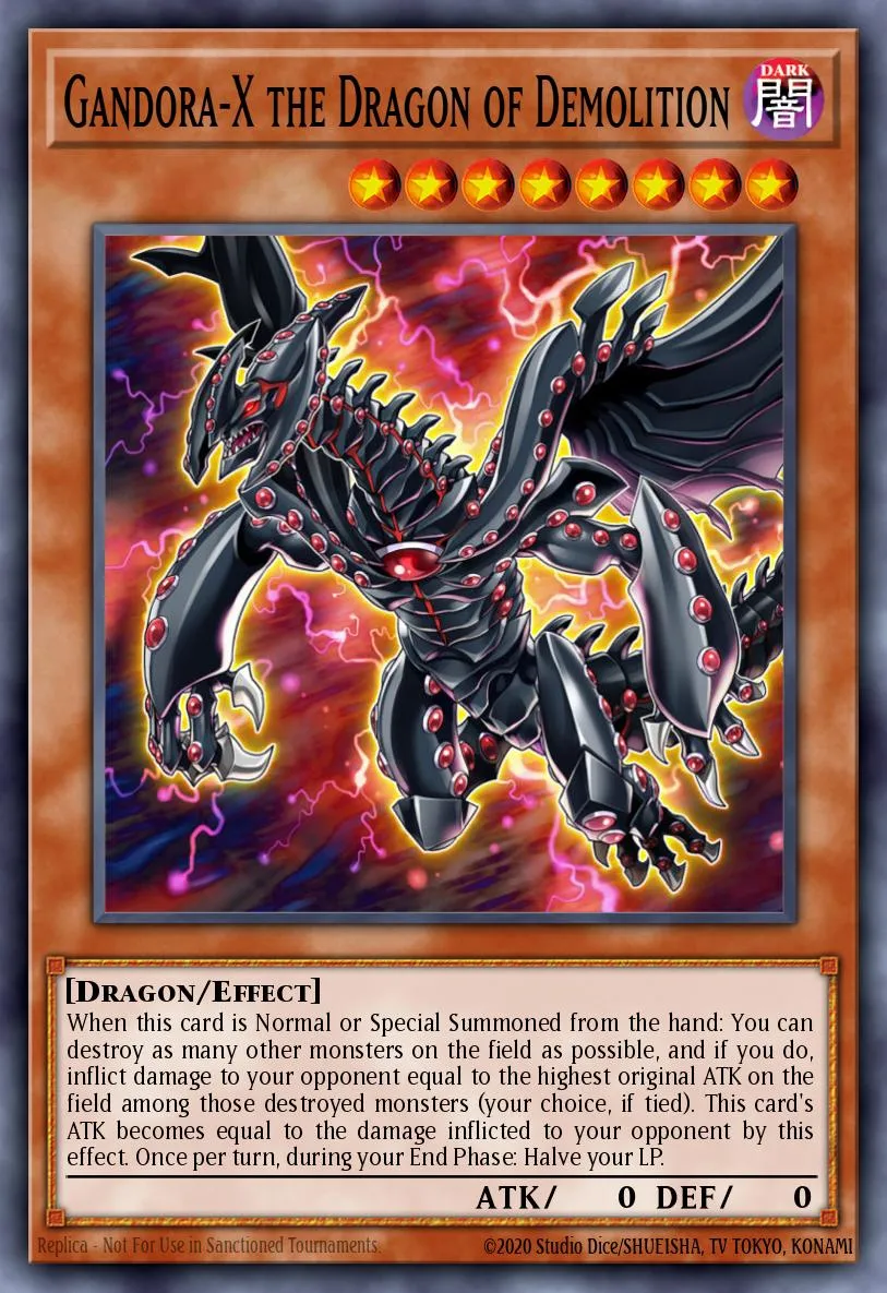 Gandora-X the Dragon of Demolition · Yu-Gi-Oh! The Dark Side of Dimensions Movie Pack: Gold Edition 71525232/61