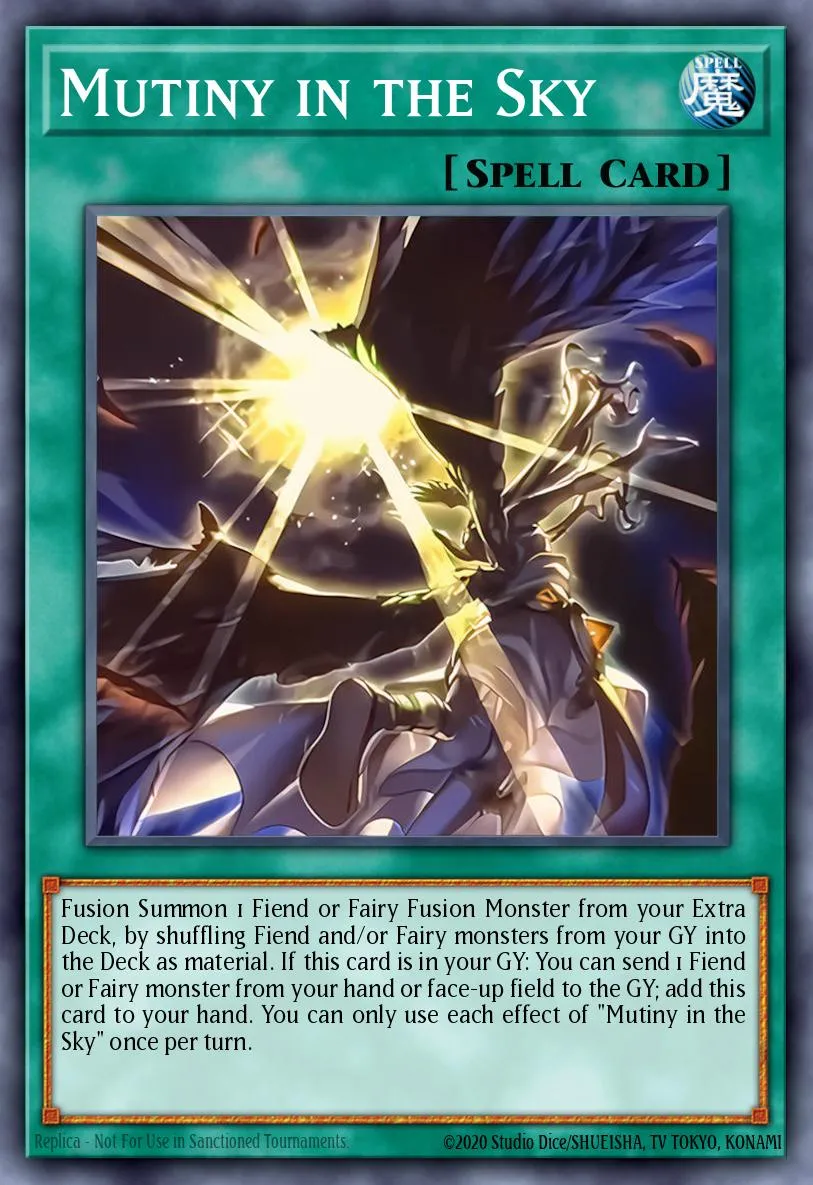 Mutiny in the Sky · Yu-Gi-Oh (No Set) 71593652
