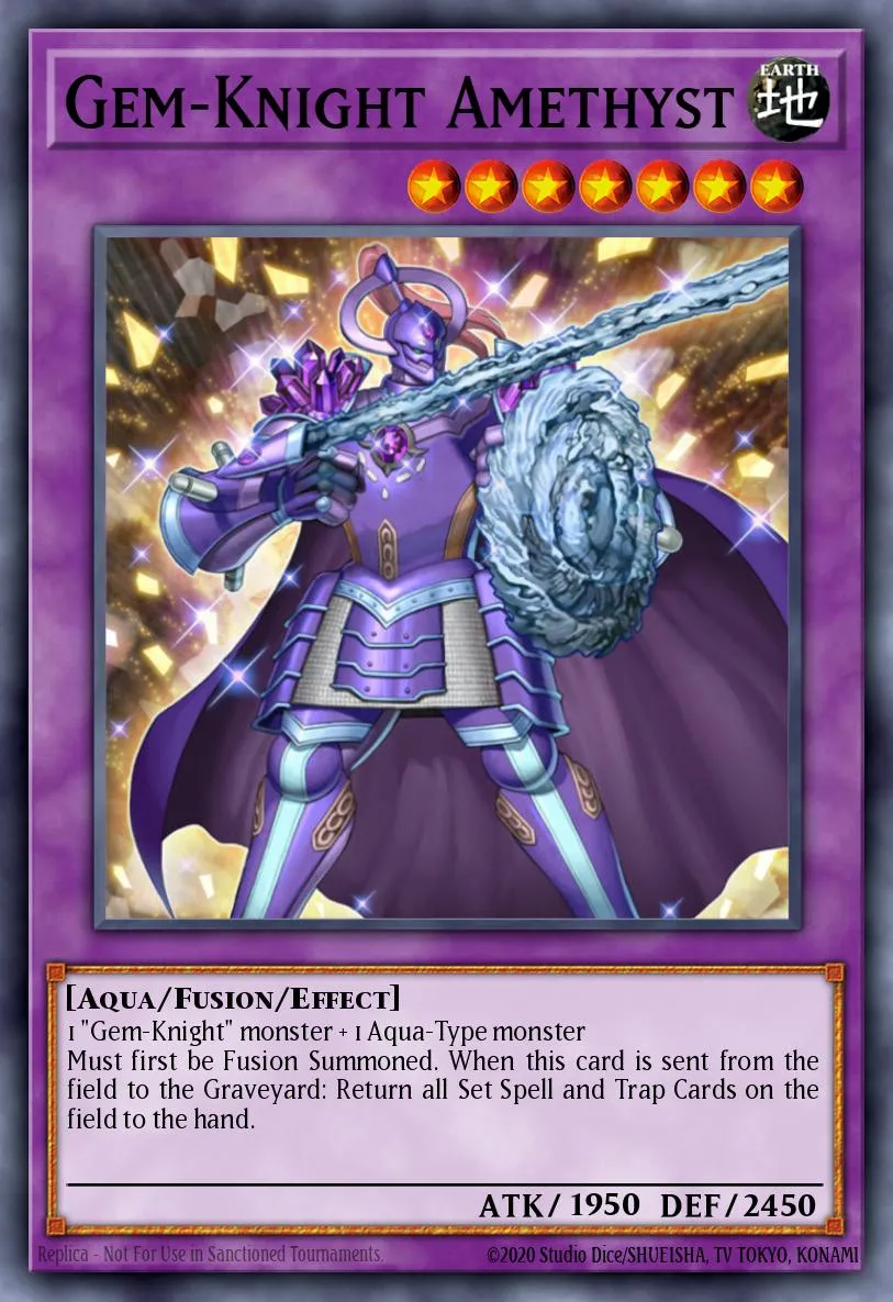 Gem-Knight Amethyst · Duel Terminal 6b 71616908/50