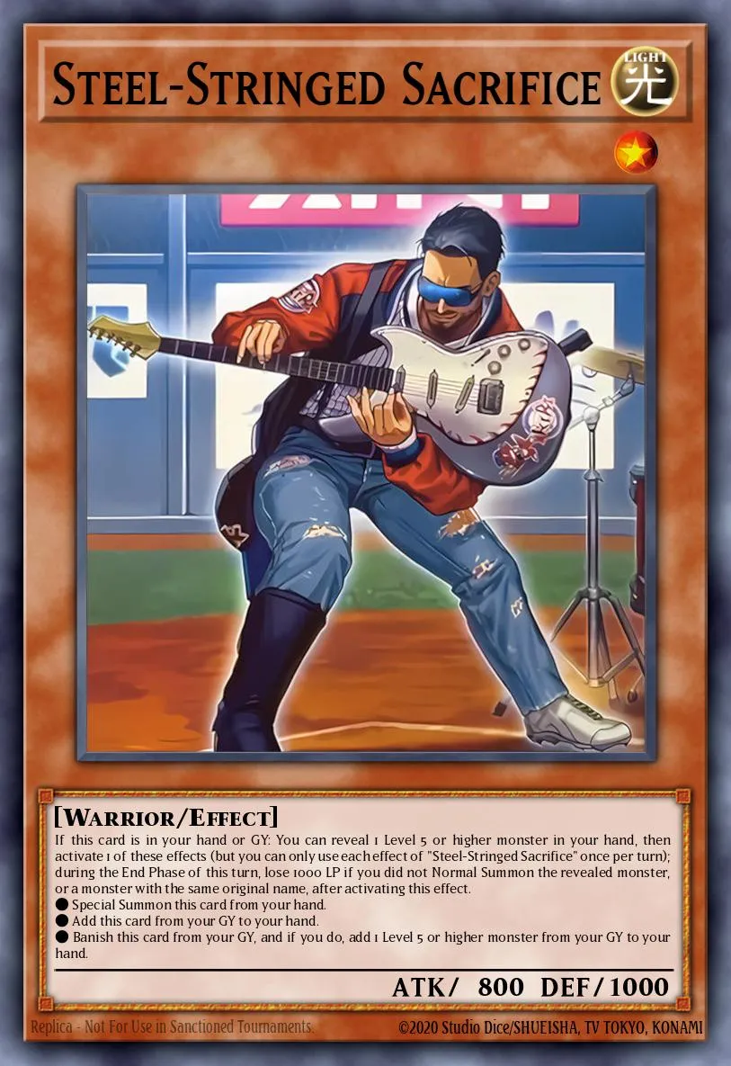 Steel-Stringed Sacrifice · Yu-Gi-Oh (No Set) 7166709