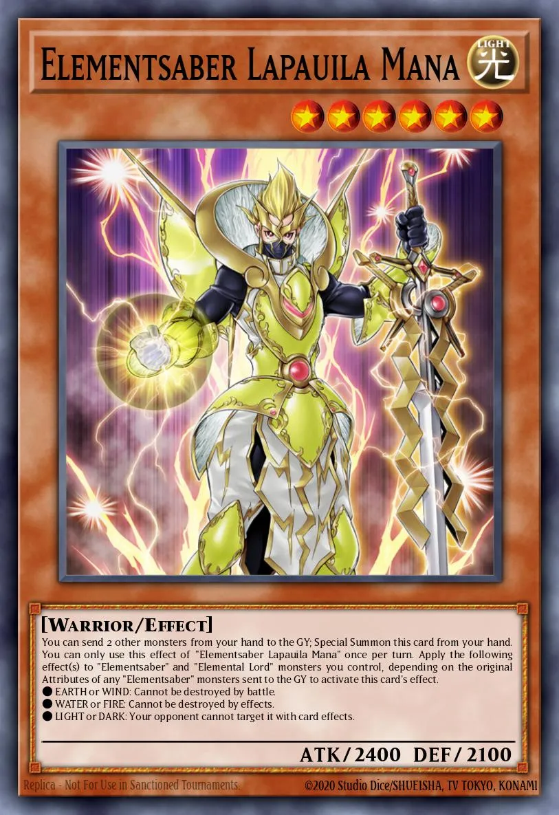 Elementsaber Lapauila Mana · Flames of Destruction Special Edition 71797713/4