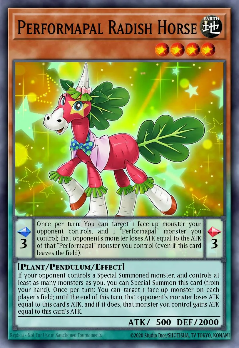 Performapal Radish Horse · The Dark Illusion: Special Edition 71863024/4